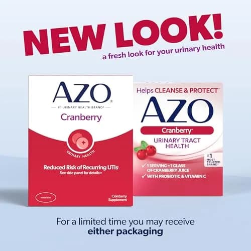 AZO Cranberry Pills 100 Count (Pack of 2) | Urinary Tract Health Supplement thumbnail 3