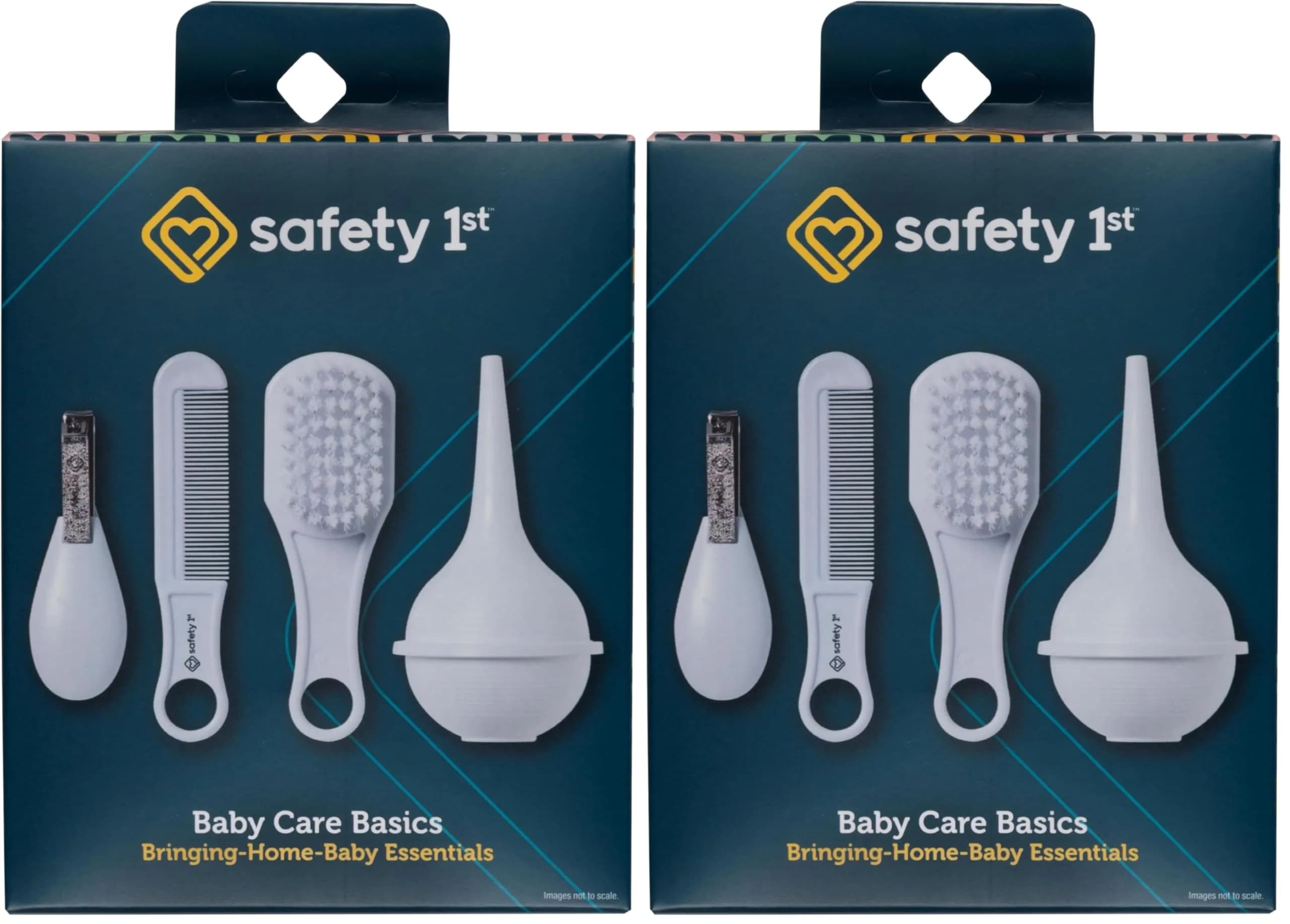 Safety 1st Nasal Aspirator Set for Newborns | Safe & Durable Baby Care Kit — Blanco