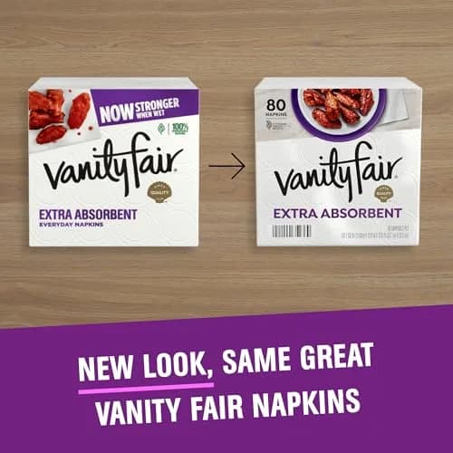 Vanity Fair Extra Absorbent Premium Paper Napkins 320 Count | Soft & Strong for Messy Meals thumbnail 3