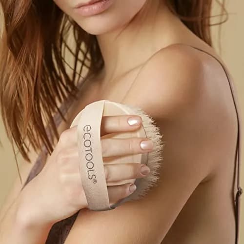 EcoTools Dry Body Brush, Vegan & Cruelty-Free | 2-Pack, Pink thumbnail 4