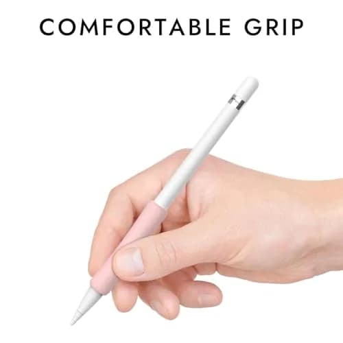 FAFALITHIC 4 Pack Silicone Grip for Apple Pencil 1st Gen, Pro, 2nd Gen, USB-C | White/Purple/Pink/Blue thumbnail 5