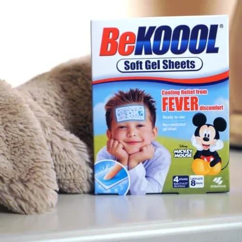 BeKoool Soft Gel Sheets for Kids, 4 Count (Pack of 3) | Cooling Relief for Fever Discomfort thumbnail 7