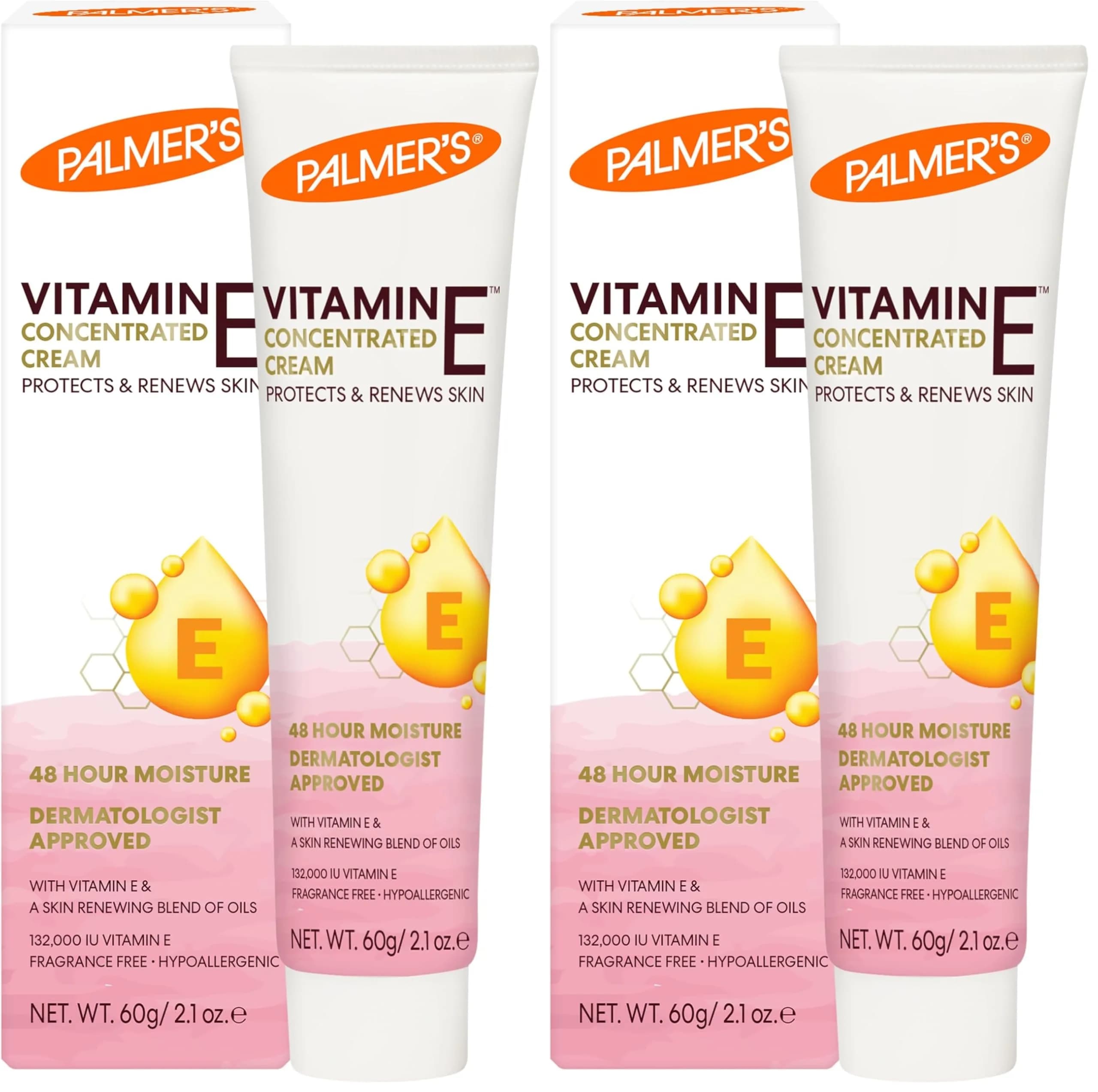 Palmer's Concentrated Hand & Body Cream with Vitamin E 2.1oz | Nourishes & Moisturizes Dry Skin — Blanco