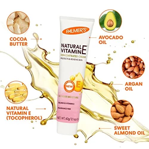 Palmer's Natural Vitamin E Concentrated Cream 2.1oz | Moisturizes & Nourishes Skin thumbnail 2