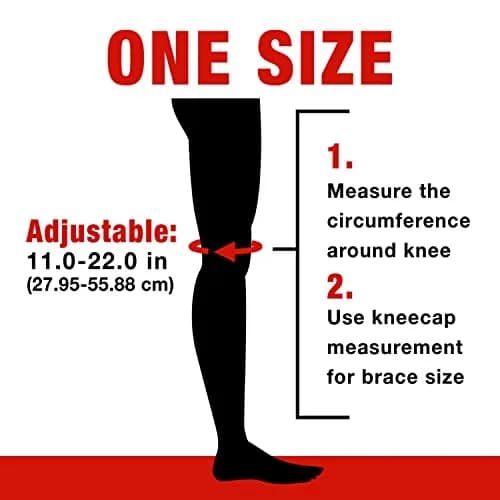 ACE Brand Adjustable Knee Brace with Side Stabilizers & Compression, Pack of 2 | Orthopedic Brace for Arthritis & Painful Joints thumbnail 8