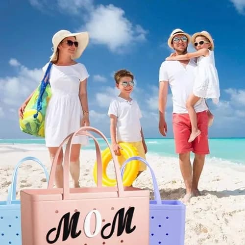 CTOHN Letter Charms for Bogg Bag, Alphabet Lettering Accessories (White, B) | Personalized DIY Bag Decor thumbnail 3