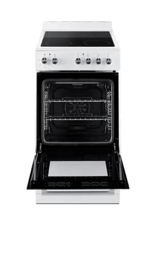 Summit 20” Electric Range, 1.87 cu.ft. ADA Compliant, White | Compact European-Made Kitchen Appliance thumbnail 6