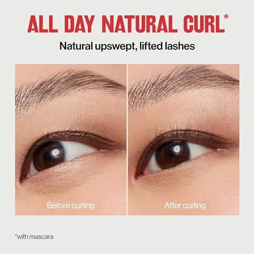 Revlon Natural Curl Lash Curler | Creates a Natural Lash Lift, Non Slip Finger Grip, Easy to Use (Pack of 2) thumbnail 4