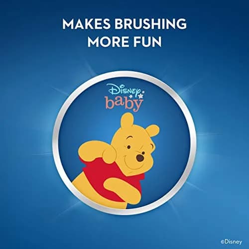 Oral-B Baby Toothbrush Featuring Disney's Pooh, Baby Soft Bristles, 0-3 Years, 2-Pack | Gentle Gum Care for Infants thumbnail 5