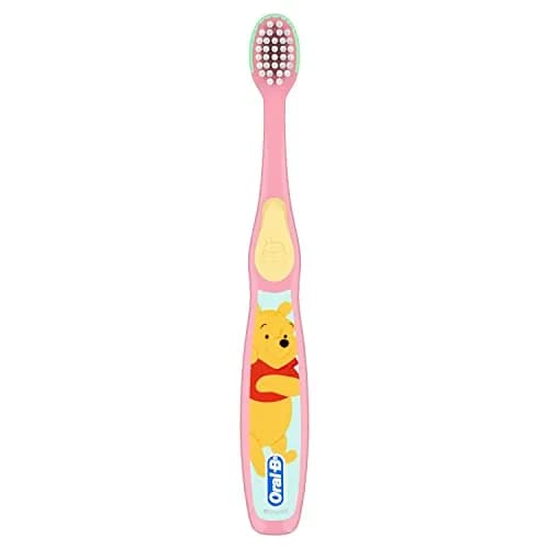Oral-B Baby Toothbrush Featuring Disney's Pooh, Baby Soft Bristles, 0-3 Years, 2-Pack | Gentle Gum Care for Infants thumbnail 6