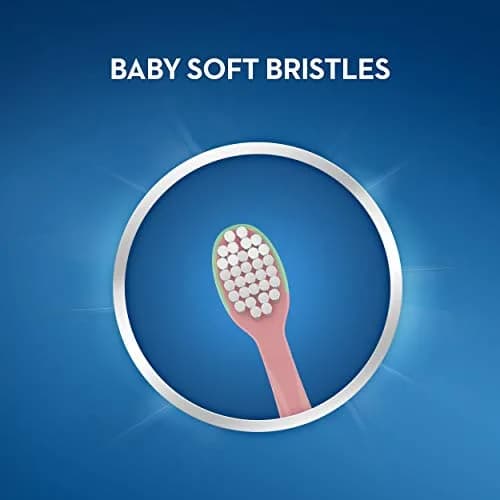Oral-B Baby Toothbrush Featuring Disney's Pooh, Baby Soft Bristles, 0-3 Years, 2-Pack | Gentle Gum Care for Infants thumbnail 2