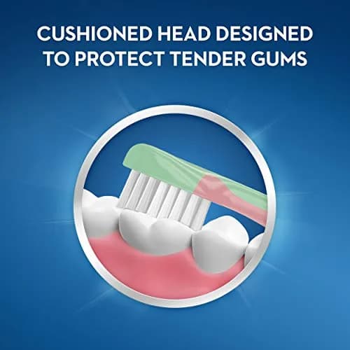 Oral-B Baby Toothbrush Featuring Disney's Pooh, Baby Soft Bristles, 0-3 Years, 2-Pack | Gentle Gum Care for Infants thumbnail 3