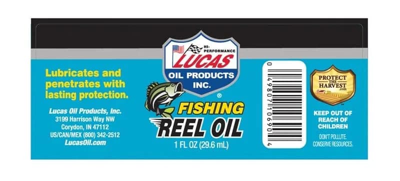 Lucas Oil Fishing Reel Oil - 20 x 1 Fl Oz Bottles | Lubricates & Protects Reels thumbnail 4
