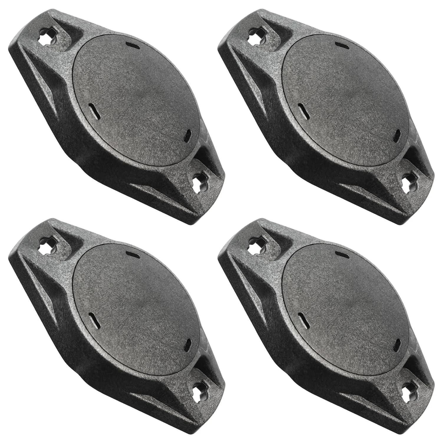 Elevation Lab AirTag Universal Mount 4 Pack Black | Securely Track Tools, Vehicles, Bikes, Watercraft - main product image
