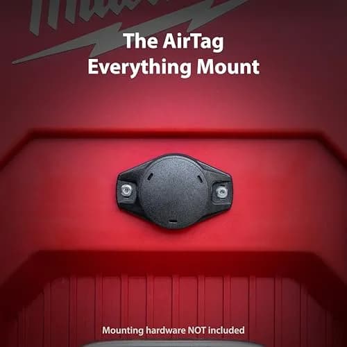 Elevation Lab AirTag Universal Mount 4 Pack Black | Securely Track Tools, Vehicles, Bikes, Watercraft thumbnail 2