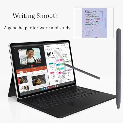 Mingxiong Gray 2Pcs Input Pen for Samsung Galaxy Tab S9 FE | Precise Stylus with Pressure Sensitivity thumbnail 5