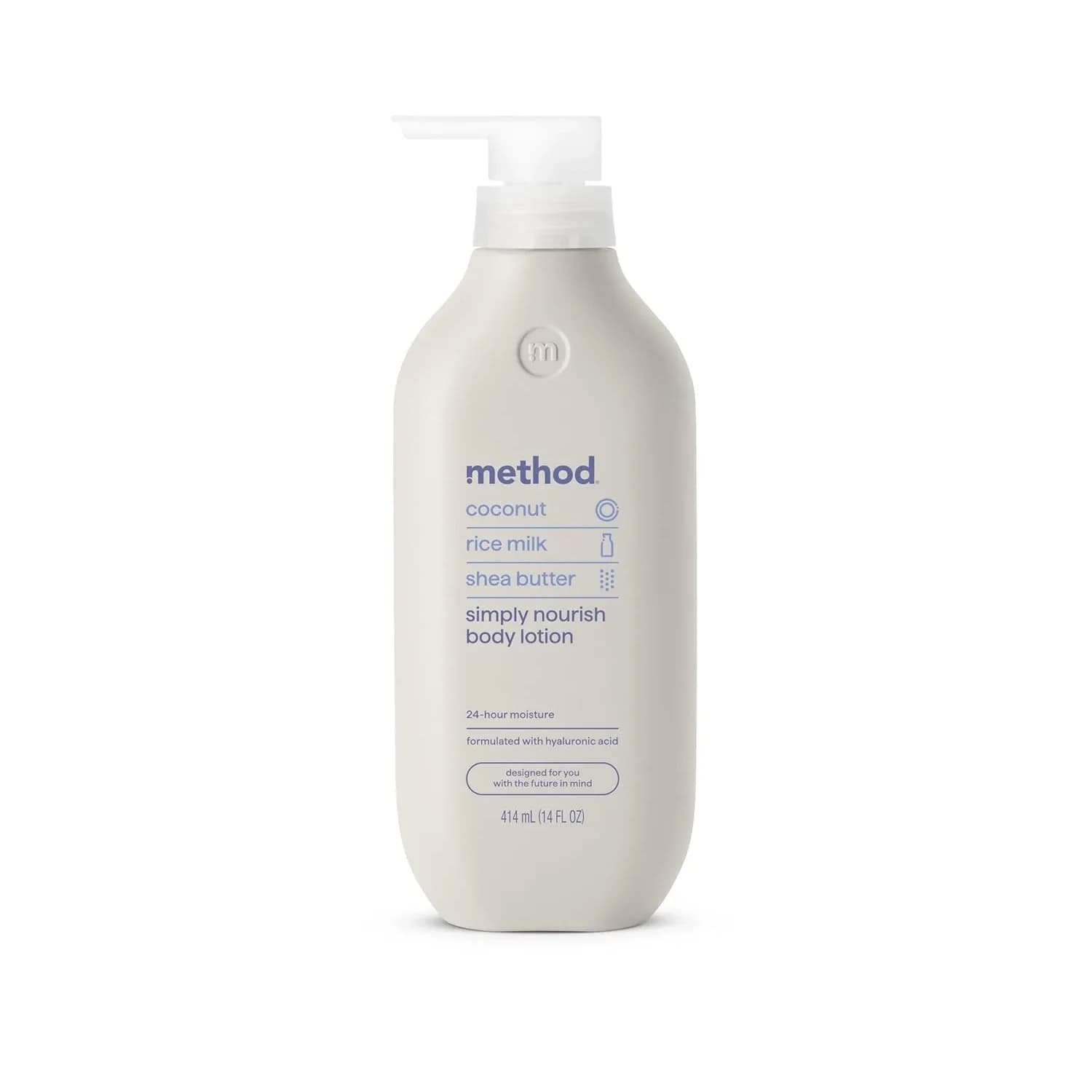 method Simply Nourish Body Lotion 414ml (14 fl oz) | 24hr Moisture with Hyaluronic Acid & Shea Butter - main product image