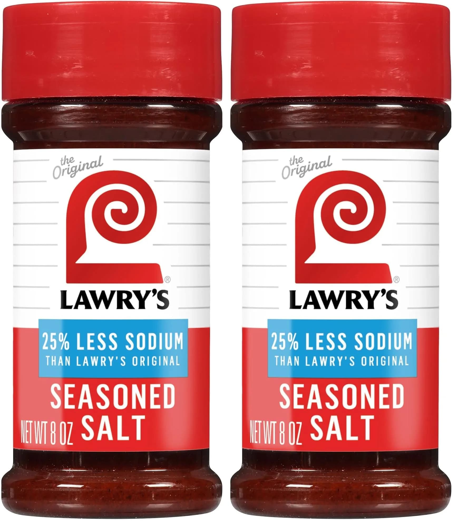Lawry's Seasoned Salt, 25% Less Sodium, 311g (11 oz) | Kosher Certified All-Purpose Seasoning — 8 Ounce