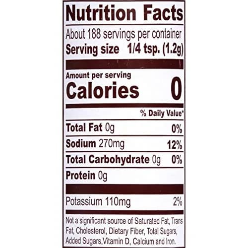 Lawry's Seasoned Salt, 25% Less Sodium, 311g (11 oz) | Kosher Certified All-Purpose Seasoning thumbnail 4