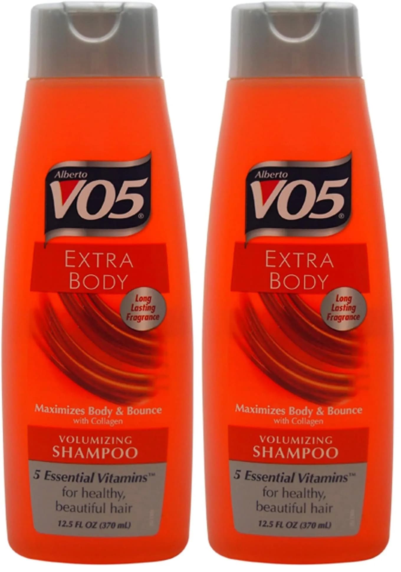 VO5 Extra Body Volumizing Shampoo Unisex, 370ml (12.5 Fl Oz) | Pro-Vitamin Complex for Maximum Volume — Multi