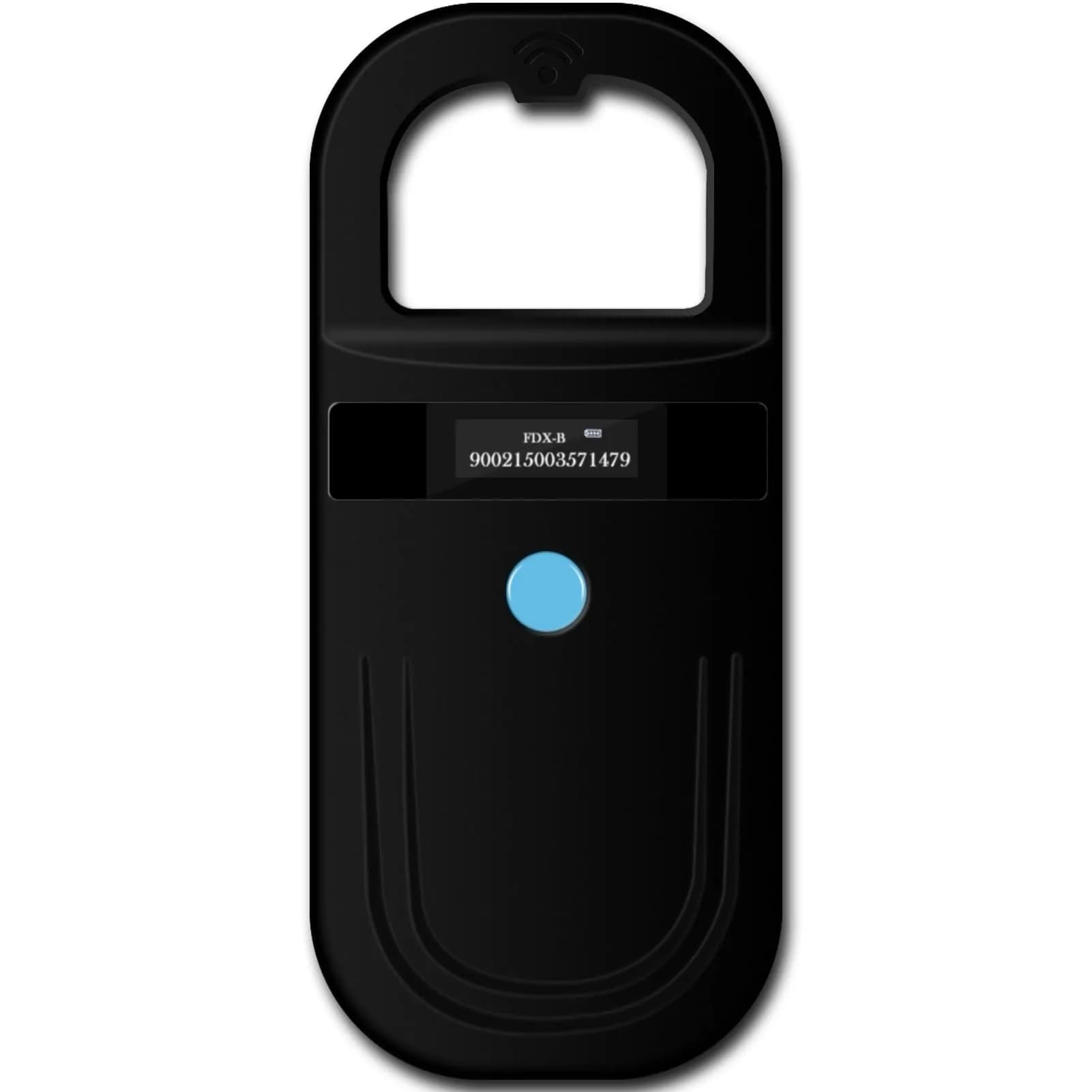 Smoostart Microchip Scanner ISO11784/85 FDX-B/EMID with PC Upload | Blue — Black