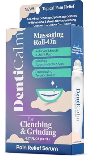 nfuse DentiCalm Soothing Pain Relief for Teeth Grinding & Jaw Clenching 0.47 OZ | Targeted Facial Tension Relief thumbnail 1