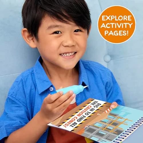 Horizon Group USA Made By Me Aqua Art Transportation Mess-Free Water Coloring Book 4 Pages | Reusable Toddler Travel Toy thumbnail 3