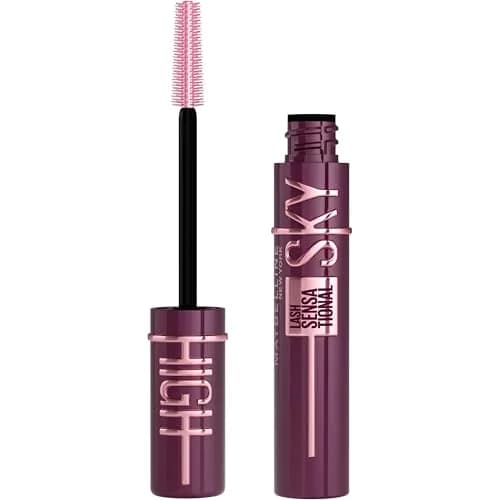 Maybelline Lash Sensational Sky High Mascara Makeup, Volumizing, Lengthening, Defining, Curling, Multiplying, Buildable, Washable Formula, Burgundy Haze, 7.2ml (0.24 Fl Oz) | Allergy Tested thumbnail 1