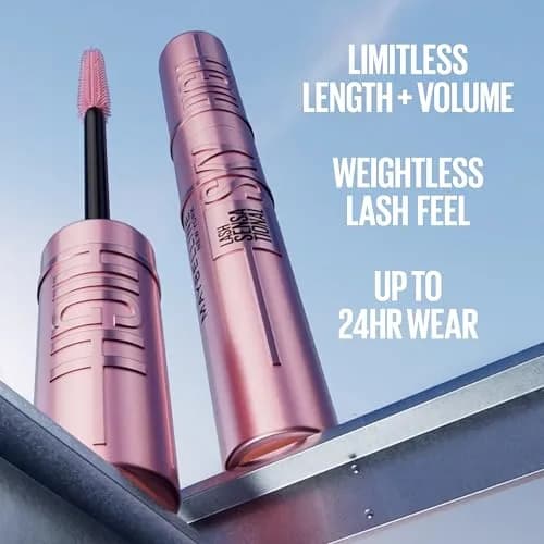 Maybelline Lash Sensational Sky High Mascara Makeup, Volumizing, Lengthening, Defining, Curling, Multiplying, Buildable, Washable Formula, Burgundy Haze, 7.2ml (0.24 Fl Oz) | Allergy Tested thumbnail 4