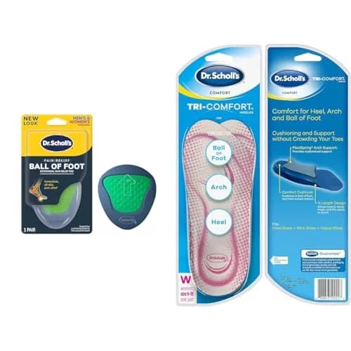 Dr. Scholl's Shoe Insoles & Ball of Foot Cushions | Support for Pain Relief thumbnail 1