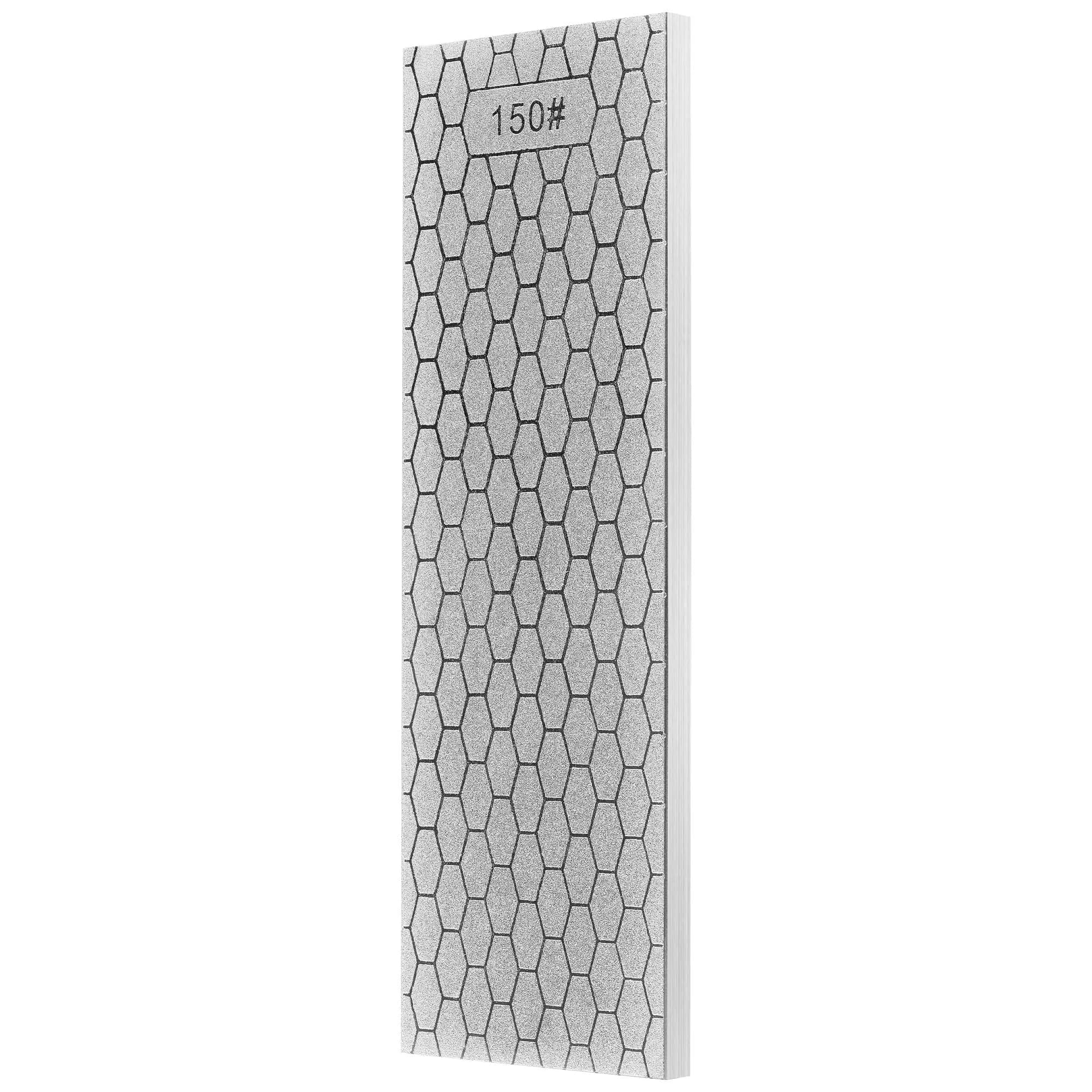 S SATC Diamond Sharpening Stone 20.32cm x 7.62cm (8in x 3in) | 150/600 Grit Double-Sided Honing Plate