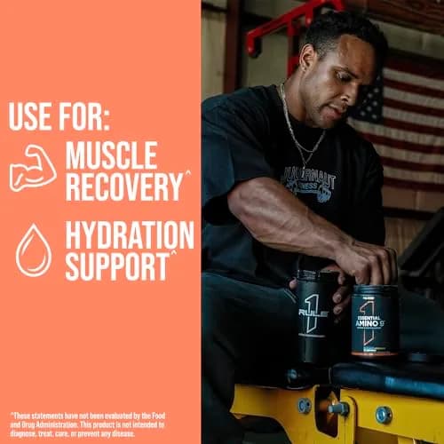 Rule 1 Proteins Essential Amino 9, Sour Watermelon | 30 Servings, Electrolytes Support Muscle Recovery thumbnail 4