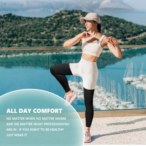 Laubawck Medical Compression Pantyhose for Women, 20-30 mmHg Graduated Support Tights | OTC Medical Grade thumbnail 2