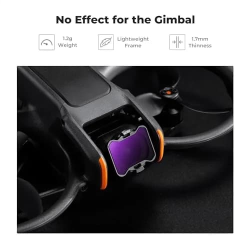 K&F CONCEPT UV PL ND Filters Kit (6 Pack) Compatible with DJI Avata 2 | Light-Weight, Multi-Coated Optical Glass thumbnail 6