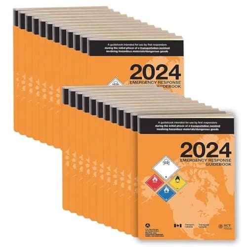J. J. Keller 2024 Emergency Response Guidebook (ERG), Soft Bound, 25 Pack | Pocket Emergency Preparedness thumbnail 1