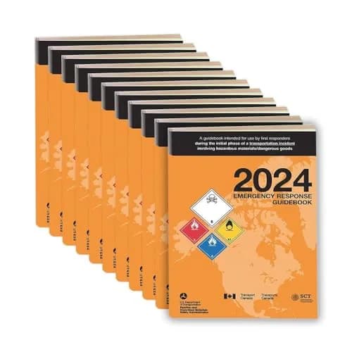 J. J. Keller 2024 Emergency Response Guidebook (ERG), Soft Bound | Pocket Size 4" x 5.5" thumbnail 1