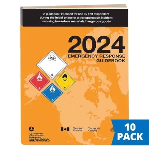 J. J. Keller 2024 Emergency Response Guidebook (ERG), Soft Bound | Pocket Size 4" x 5.5" thumbnail 2
