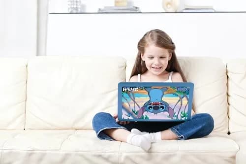 LEXiBOOK Disney Stitch Educational Laptop for Kids 124 Activities | Bilingual Learning & Fun thumbnail 5