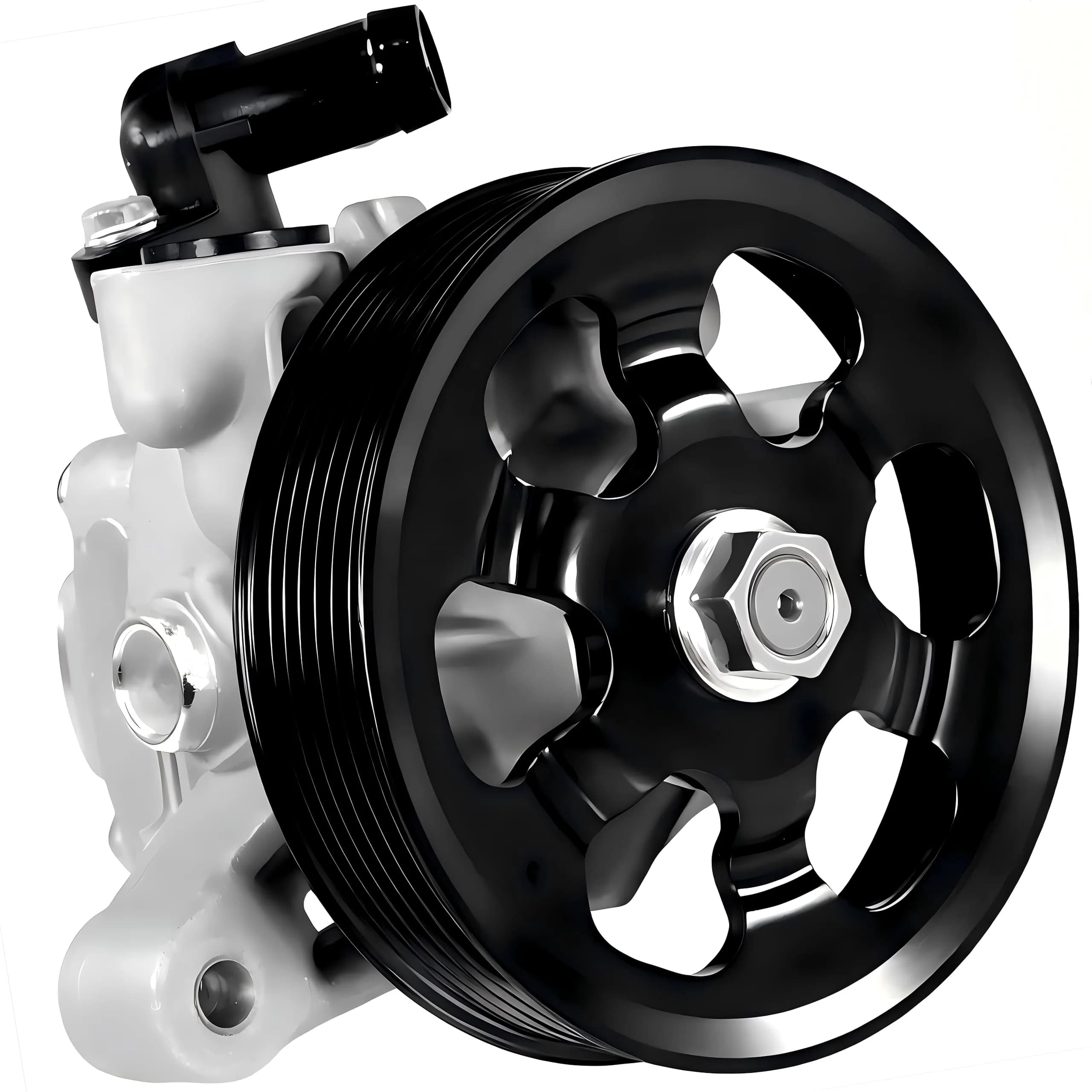 YOMALL Power Steering Pump with Pulley 21-5456 for 2006-2011 Honda Civic 1.8L | Direct Fit Replacement — 21-5456