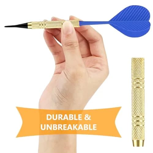 Accmor Bar Sporting Good 12 Pack Soft Tip Darts Set with 100 Extra Tips | Professional Plastic Darts for Electronic Boards thumbnail 4