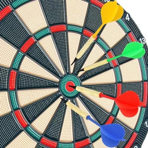 Accmor Bar Sporting Good 12 Pack Soft Tip Darts Set with 100 Extra Tips | Professional Plastic Darts for Electronic Boards thumbnail 5