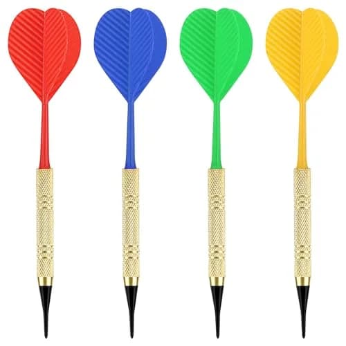 Accmor Bar Sporting Good 12 Pack Soft Tip Darts Set with 100 Extra Tips | Professional Plastic Darts for Electronic Boards thumbnail 2