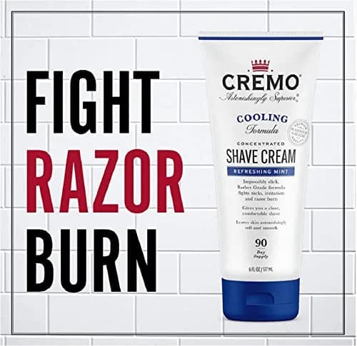 Schick Hydro Sensitive 12 Count Razor Refills & Cremo Cooling Shave Cream | Sensitive Skin Care thumbnail 6
