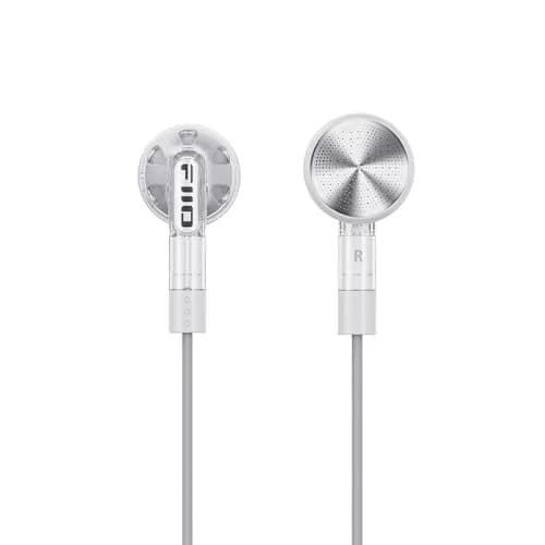 FiiO FF1 14.2mm Dynamic Driver Wired Earbuds with Microphone, Translucent | HiFi Music & Gaming thumbnail 2