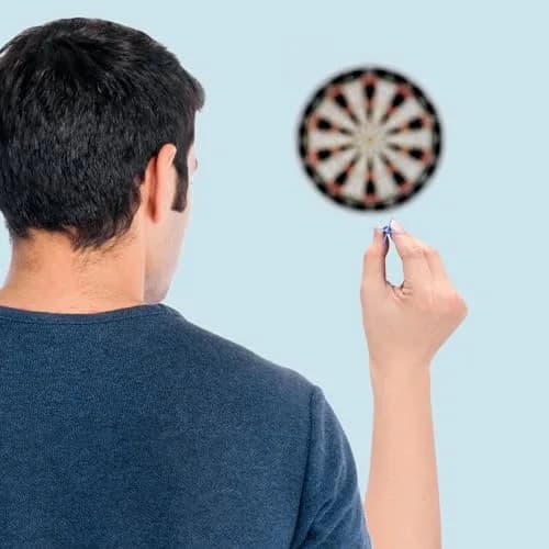 Accmor 12 Pack Soft Tip Darts Set with 100 Extra Tips | Black, 14.8cm (5.8 inch) thumbnail 8
