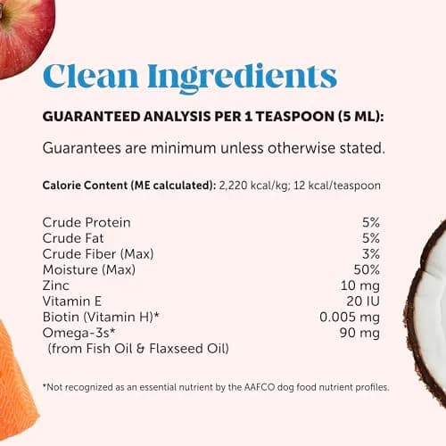 Pet Honesty Skin + Coat Health Oil for Dogs with Salmon Oil 355ml (12 oz) | Nutritionist Approved for Allergy Itch Relief thumbnail 8