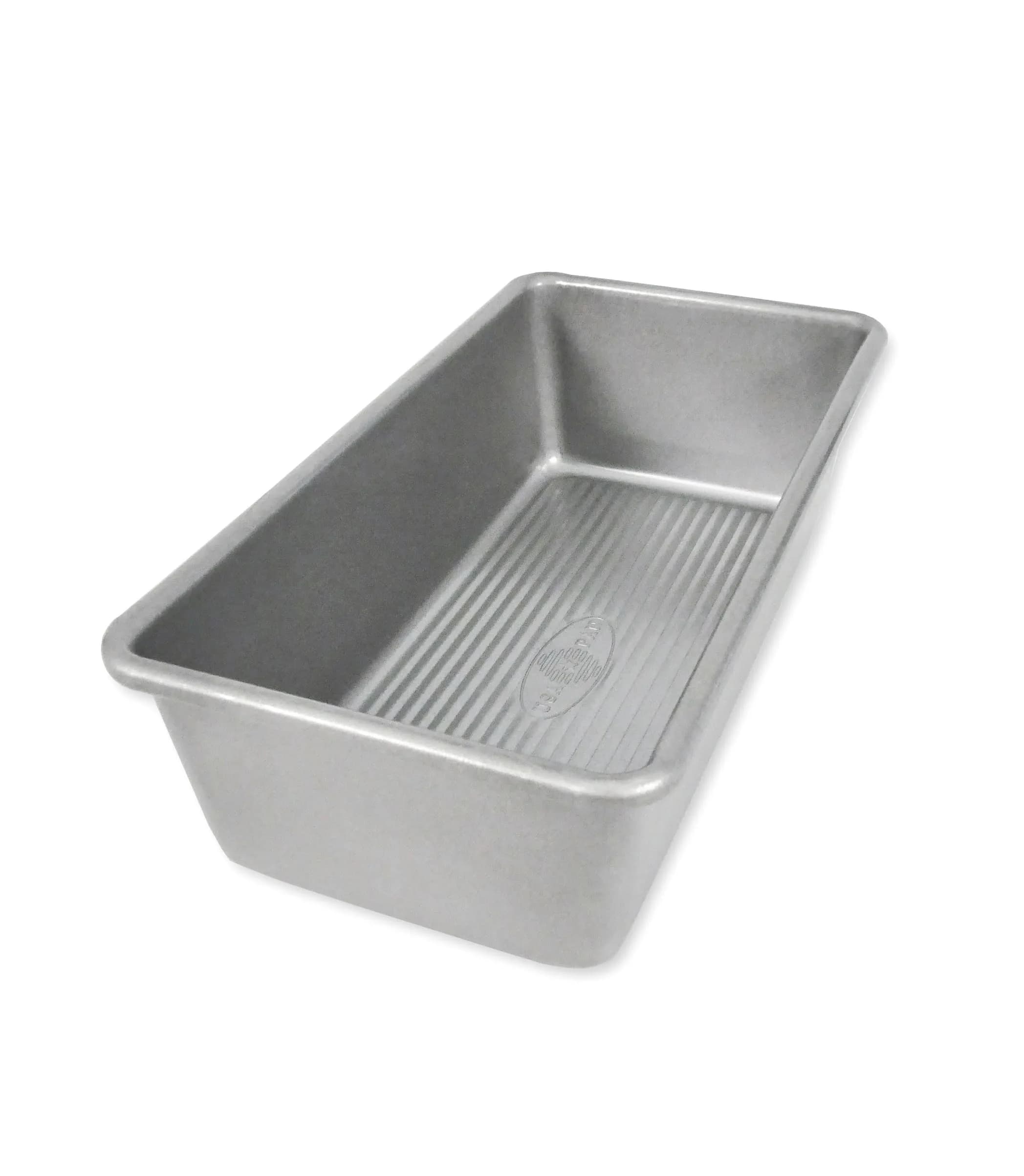USA Pan Large Nonstick Bread Loaf Pan 25cm x 13cm x 8cm (10" x 5" x 3") | Ideal for Large Loaves & Cakes — Large