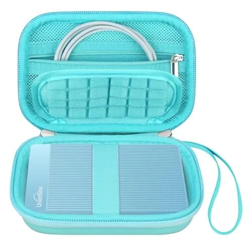 Canboc Hard Case for UnionSine Ultra Slim Portable External Hard Drive HDD | Water-Resistant, Shockproof, Compact thumbnail 1