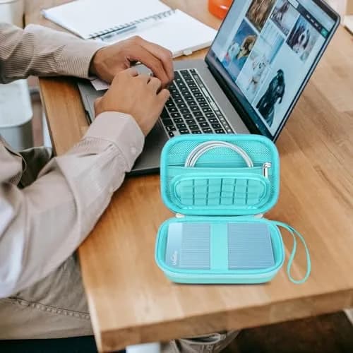 Canboc Hard Case for UnionSine Ultra Slim Portable External Hard Drive HDD | Water-Resistant, Shockproof, Compact thumbnail 7