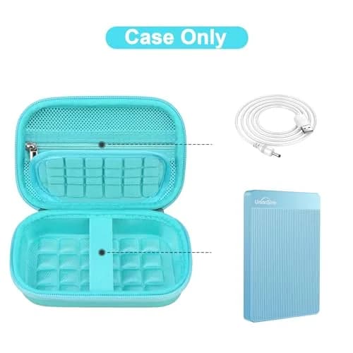 Canboc Hard Case for UnionSine Ultra Slim Portable External Hard Drive HDD | Water-Resistant, Shockproof, Compact thumbnail 2